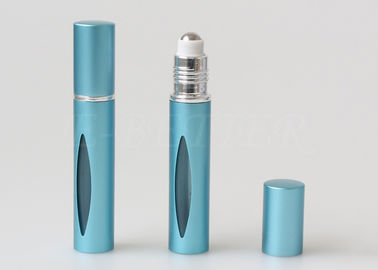 10 ml Travel Perfume Atomizer Szklany pojemnik na perfumy w kulce Aluminiowa powłoka