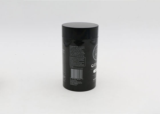 Butelka z plastikową kapsułką o średnicy 55 mm z wrażliwą uszczelką i suplementem tabletek