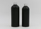 Obsługa drukowania termotransferowego 150 ml matowych czarnych aluminiowych butelek kosmetycznych w sprayu