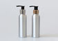 Srebrna aluminiowa butelka Ręczna dezynfekcja Butelka Alohol Rozmiar podróży Puste aluminiowe butelki kosmetyczne