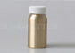 120ml Aluminiowa butelka na tabletki CRC w kolorze złotym z naturalnym srebrem