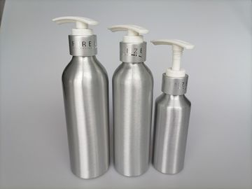 Pielęgnacja skóry Srebrne małe aluminiowe butelki Butelka z pompką 120 ml Opakowanie serum do twarzy Butelki z pompką kosmetyczną