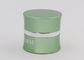 Słoiki kosmetyczne Green Glass Słoiki kosmetyczne 15g Opakowanie kosmetyczne Aluminium Shell