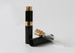 Czarny Mini Atomizer Cylindryczny Kształt Pusta Butelka Perfum